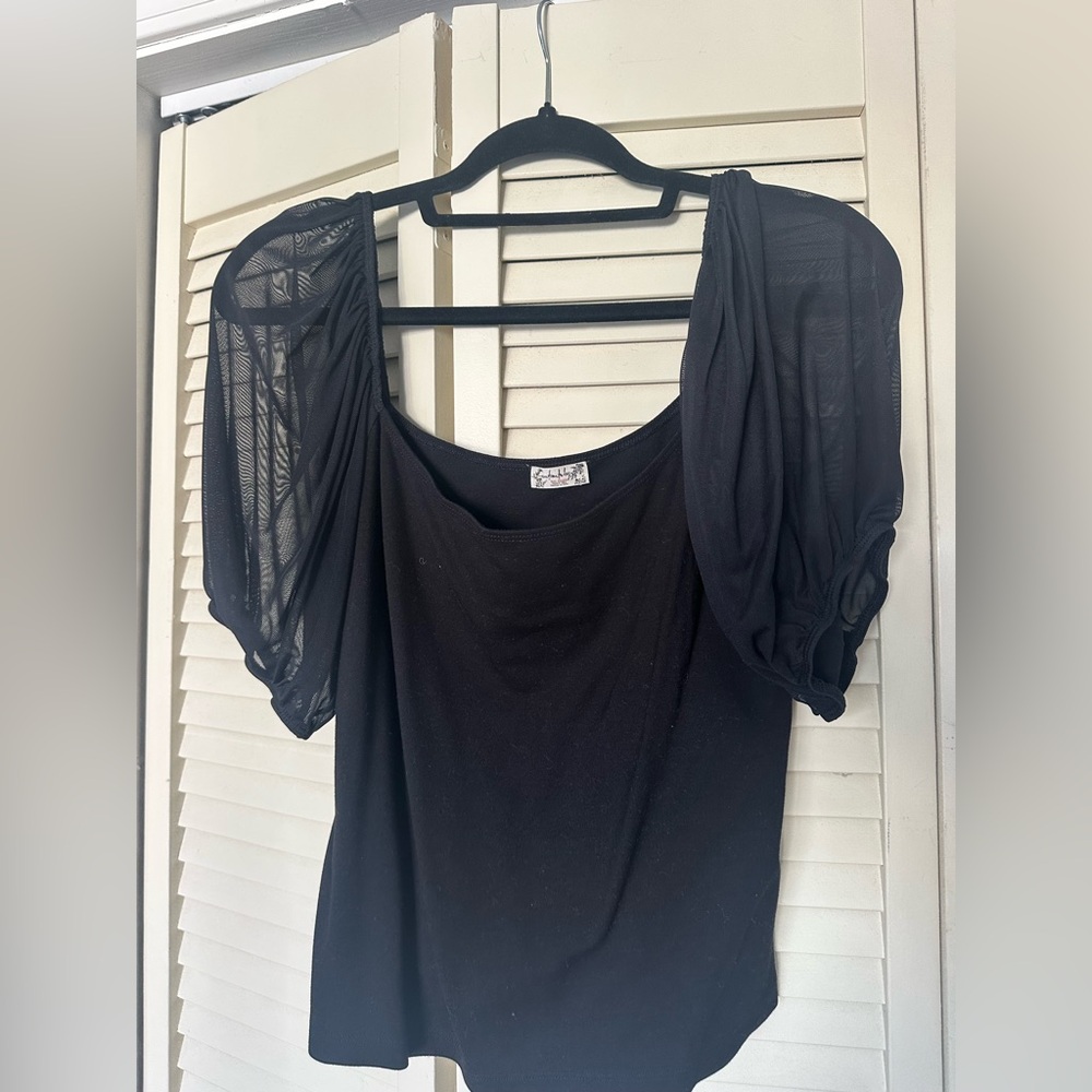 Free People Black Women's Top